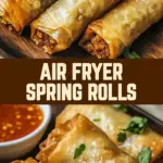 Air Fryer Spring Rolls 20 Pinterest Hidden Image