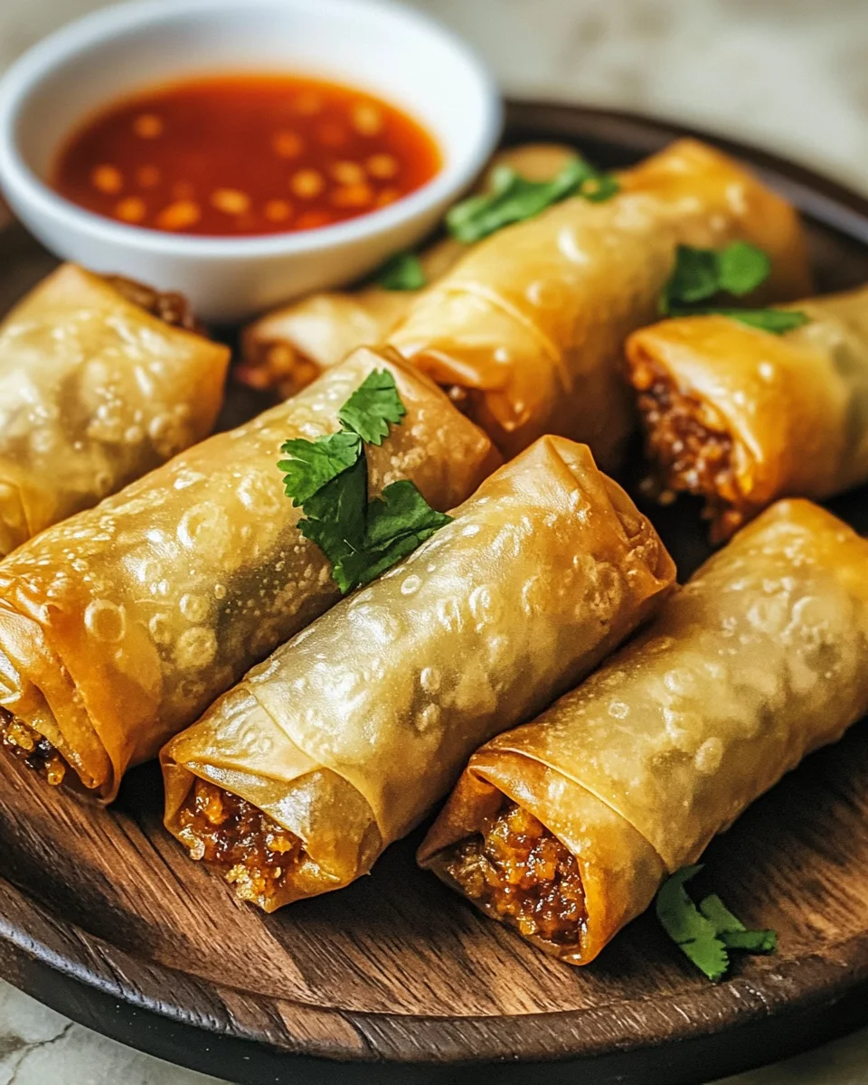 Air Fryer Spring Rolls