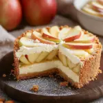Apfel-Mascarpone-Torte mit Mandelboden