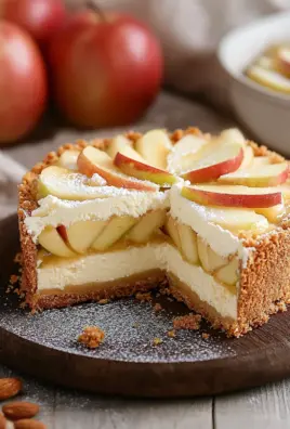 Apfel-Mascarpone-Torte mit Mandelboden 28 Apfel-Mascarpone-Torte mit Mandelboden
