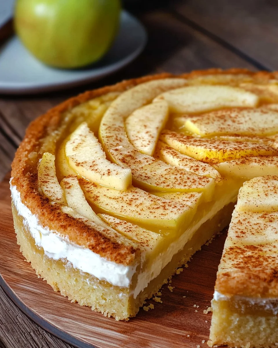 Apfelkuchen mit Schmandcreme 31 Apfelkuchen