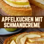 Apfelkuchen mit Schmandcreme 30 Pinterest Hidden Image