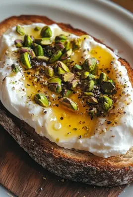 Burrata-Toast mit Pistazien und heißem Honig 23 Burrata-Toast mit Pistazien und heißem Honig