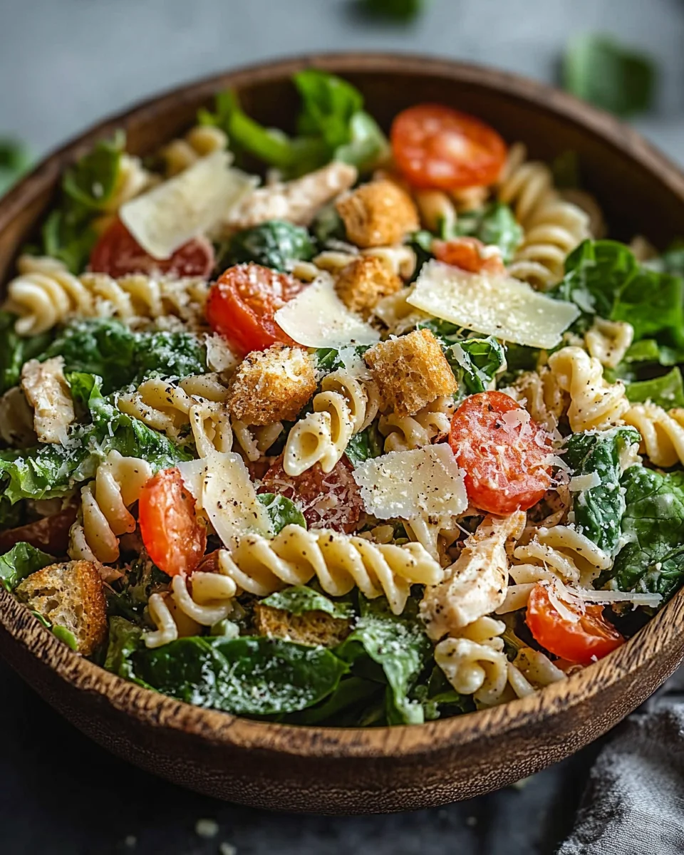 Caesar Pasta Salat 19 Caesar