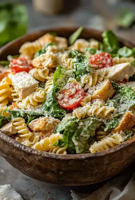 Caesar Pasta Salat 21 Caesar Pasta Salat