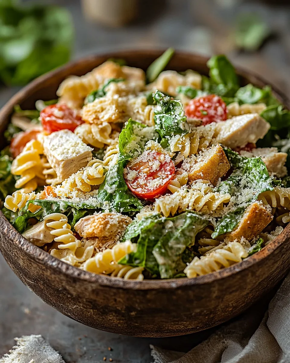 Caesar Pasta Salat