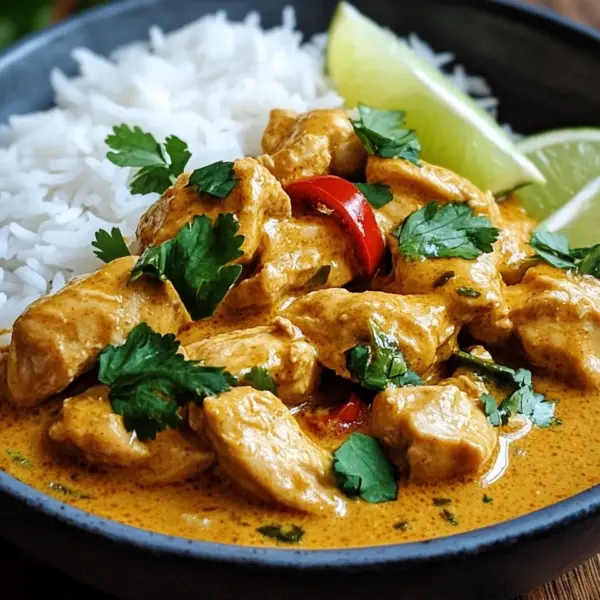Curry-Geschnetzeltes mit Reis