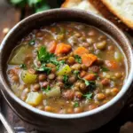 Einfache klassische Linsensuppe