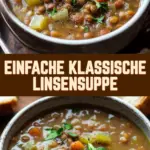 Einfache klassische Linsensuppe 19 Pinterest Hidden Image