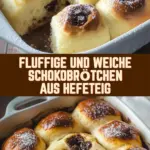 Fluffige und weiche Schokobrötchen aus Hefeteig 18 Pinterest Hidden Image