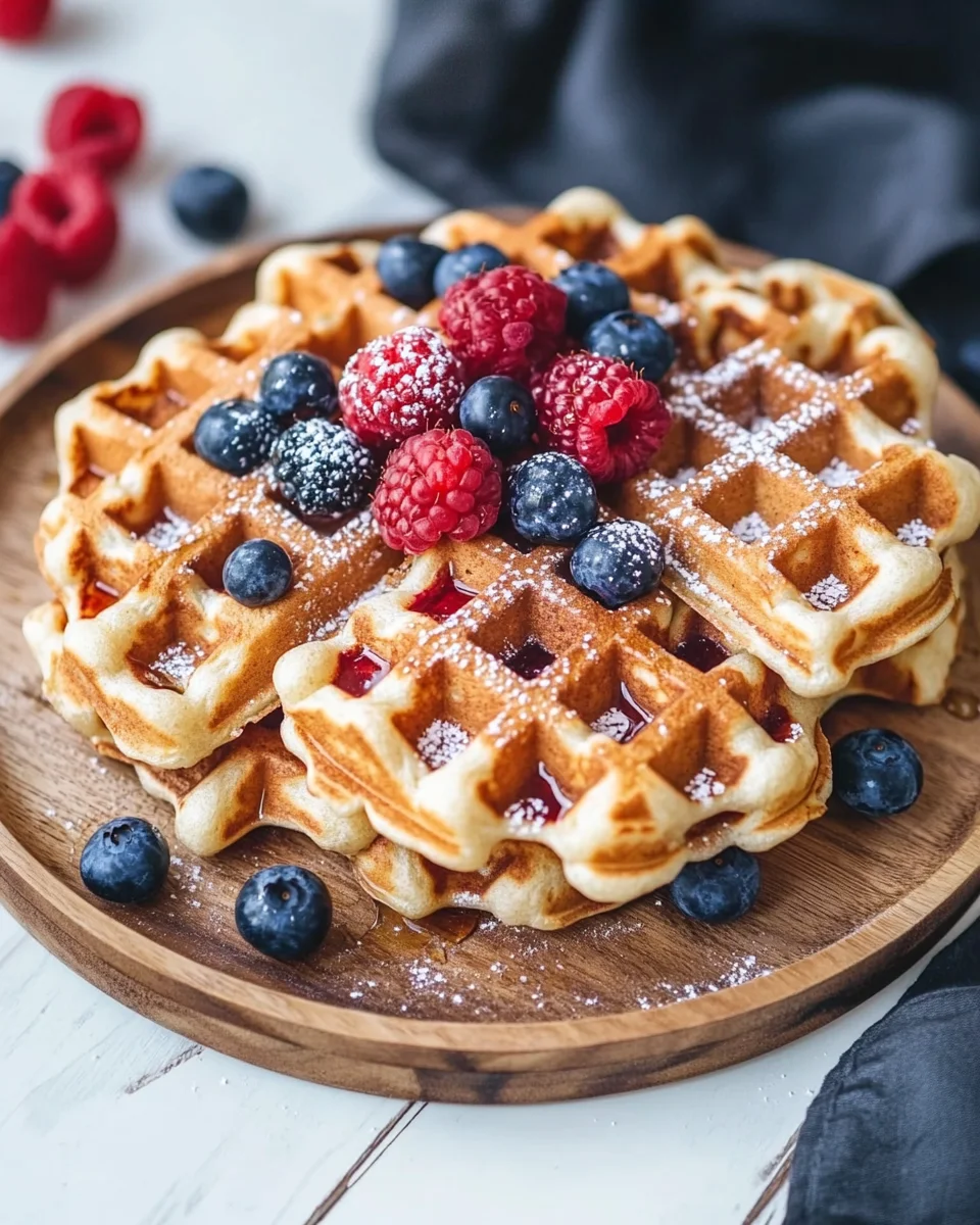 Fluffige Waffeln