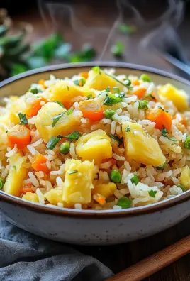 Gebratener Reis mit Ananas 25 Gebratener Reis mit Ananas