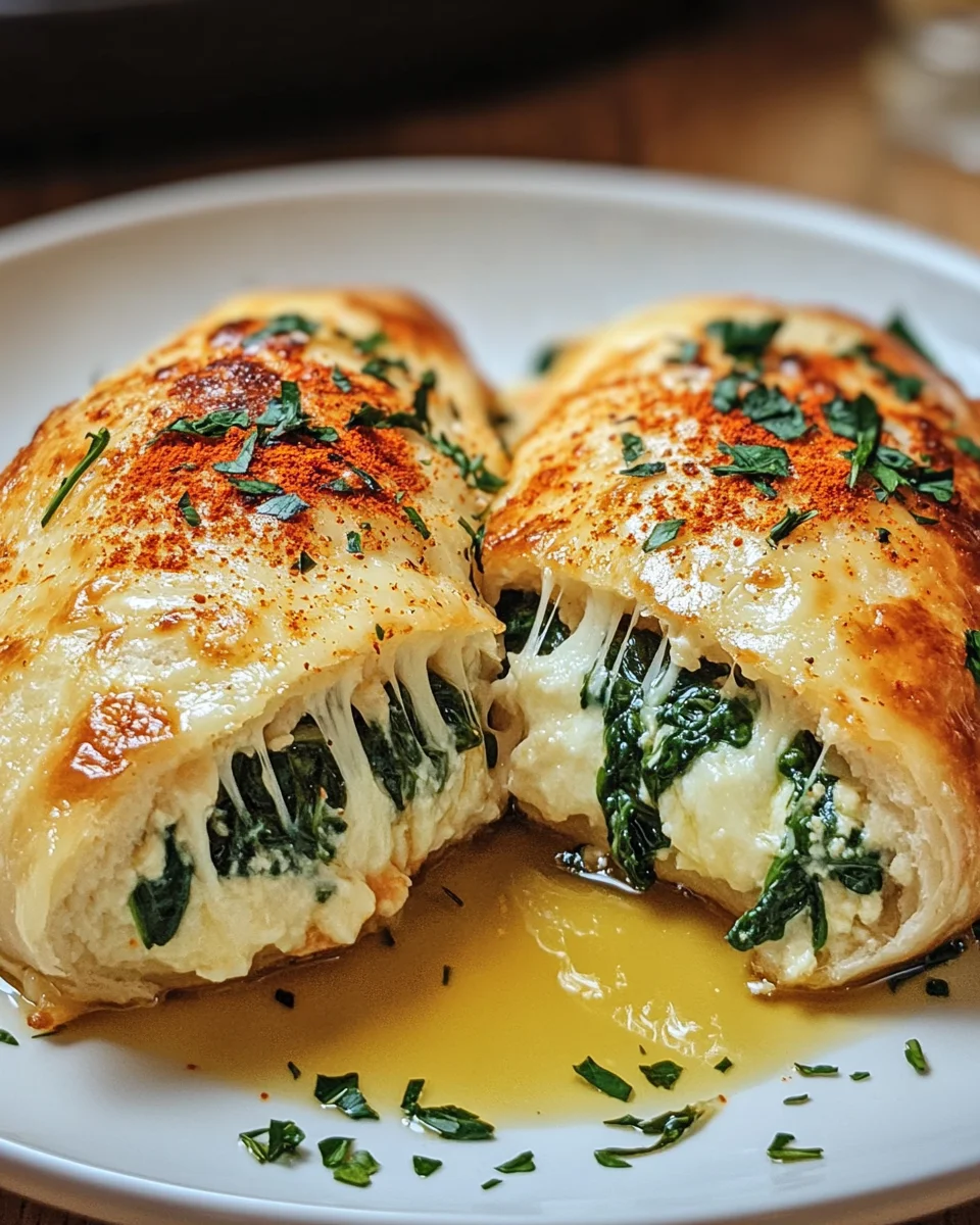 Gefüllte Hähnchenbrust mit Frischkäse und Spinat 19 Gefüllte Hähnchenbrust mit Frischkäse und Spinat
