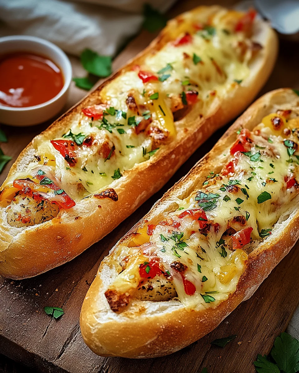 Gefüllte Ofen-Baguettes 19 Gefüllte