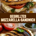 Gegrilltes Mozzarella-Sandwich 19 Pinterest Hidden Image