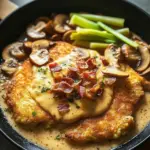 Geschmorte Schnitzelpfanne in k&ouml;stlicher J&auml;gersauce Rezept