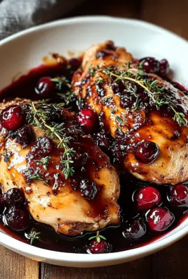 Hähnchen mit Preiselbeer-Balsamico-Glasur 24 Hähnchen mit Preiselbeer-Balsamico-Glasur