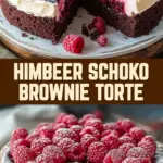 Himbeer Schoko Brownie Torte 24 Pinterest Hidden Image