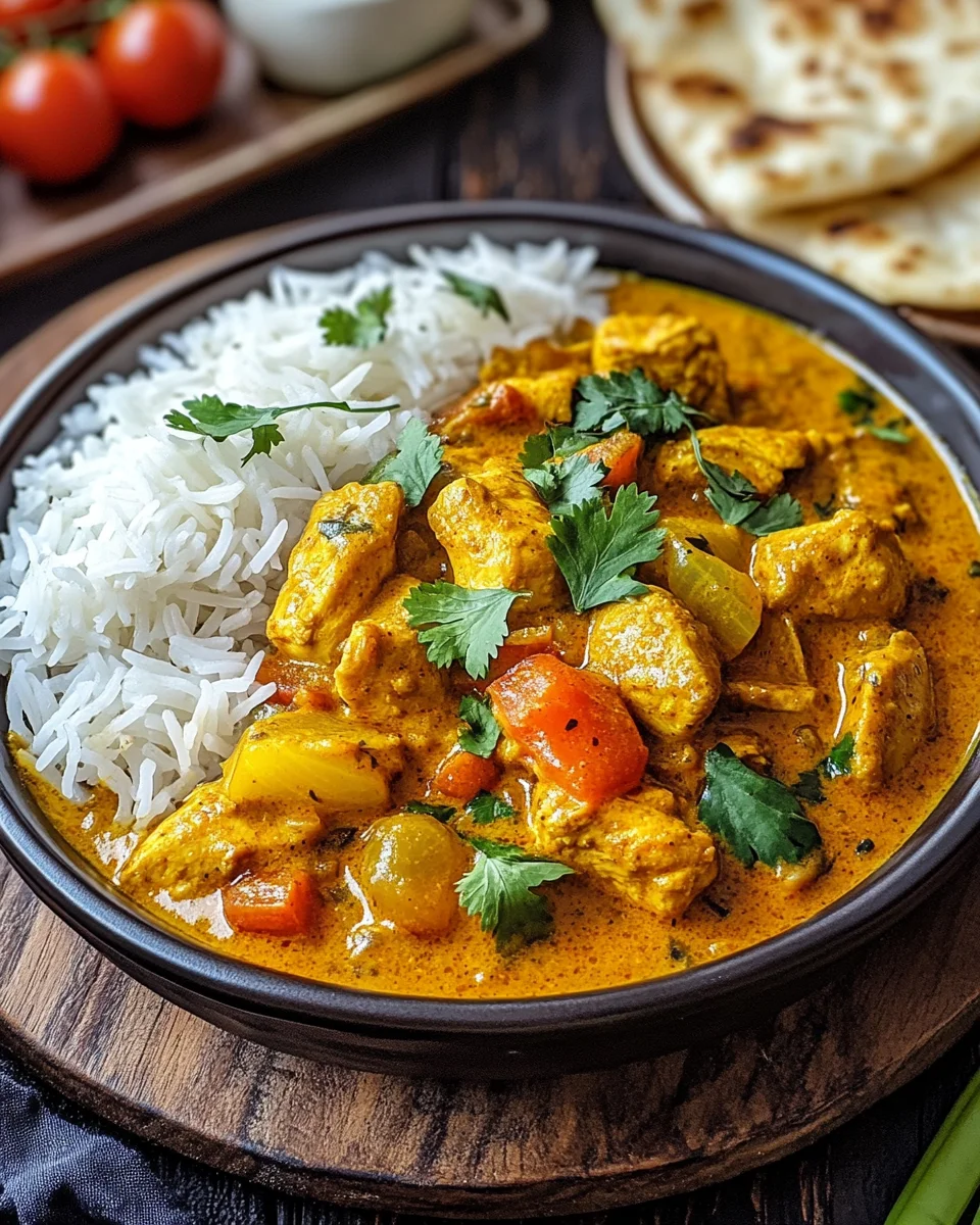 Indisches H&auml;hnchen Curry