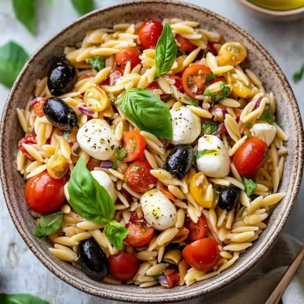 italienischer Orzo-Nudelsalat
