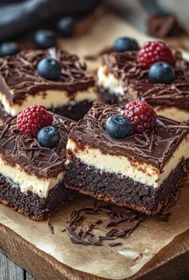Käsekuchen Brownies mit Frischkäse und Schokolade 27 Käsekuchen Brownies mit Frischkäse und Schokolade