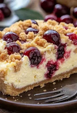 Käsekuchen mit Kirschen 24 Käsekuchen mit Kirschen