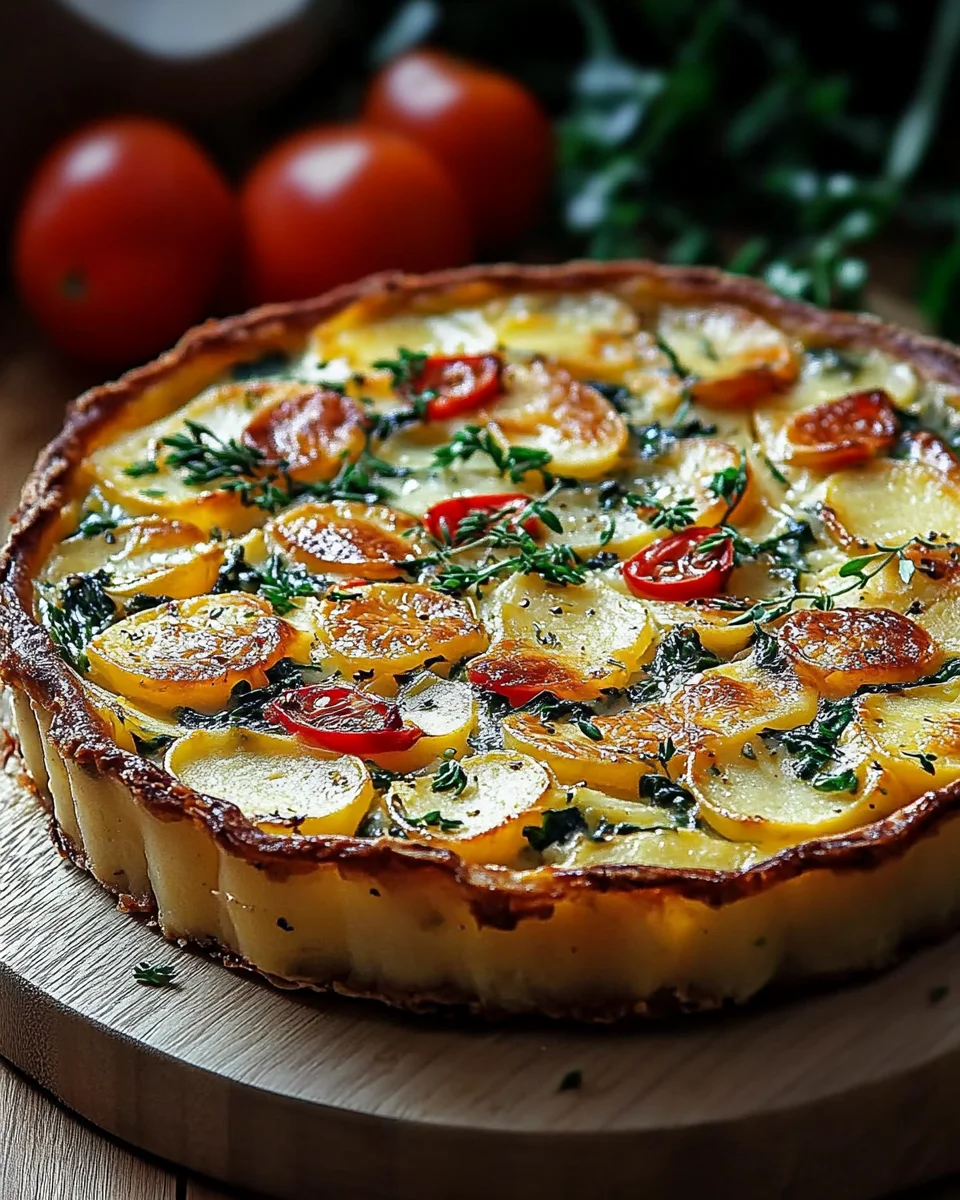 Kartoffel-Quiche mit Kartoffelteig 22 Kartoffel-Quiche