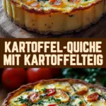 Kartoffel-Quiche mit Kartoffelteig 21 Pinterest Hidden Image