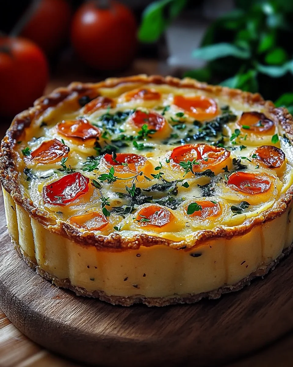 Kartoffel-Quiche mit Kartoffelteig 24 Kartoffel-Quiche mit Kartoffelteig