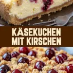 Käsekuchen mit Kirschen 21 Pinterest Hidden Image