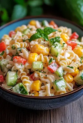 Kinder Nudelsalat mit Frischkäse 23 Kinder Nudelsalat mit Frischkäse
