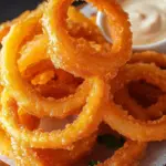 Knusprige Zwiebelringe