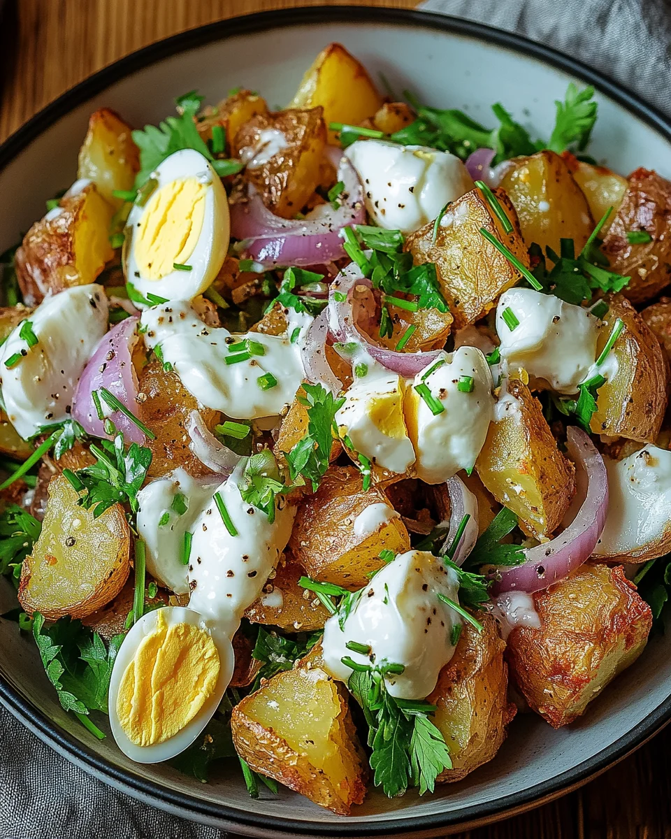Knuspriger Kartoffelsalat 19 Knuspriger