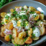 Knuspriger Kartoffelsalat