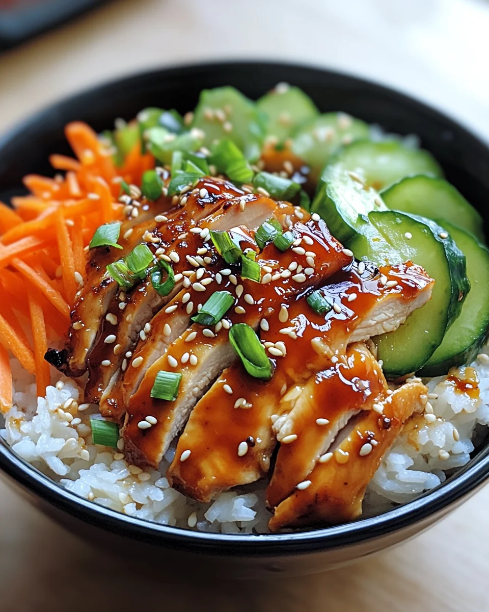 Koreanischer Reis Hähnchen Bowl 23 Koreanischer