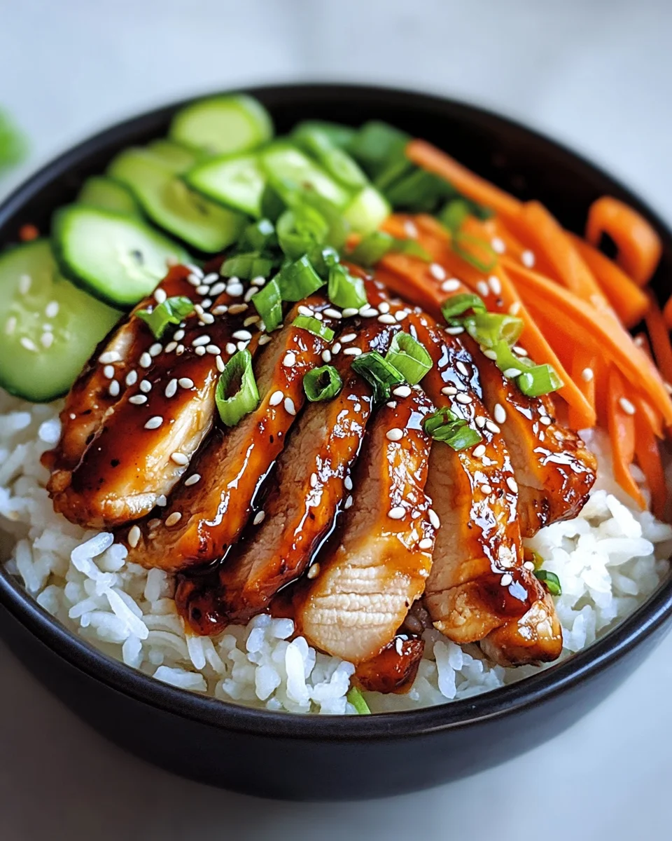 Koreanischer Reis Hähnchen Bowl 25 Koreanischer Reis Hähnchen Bowl