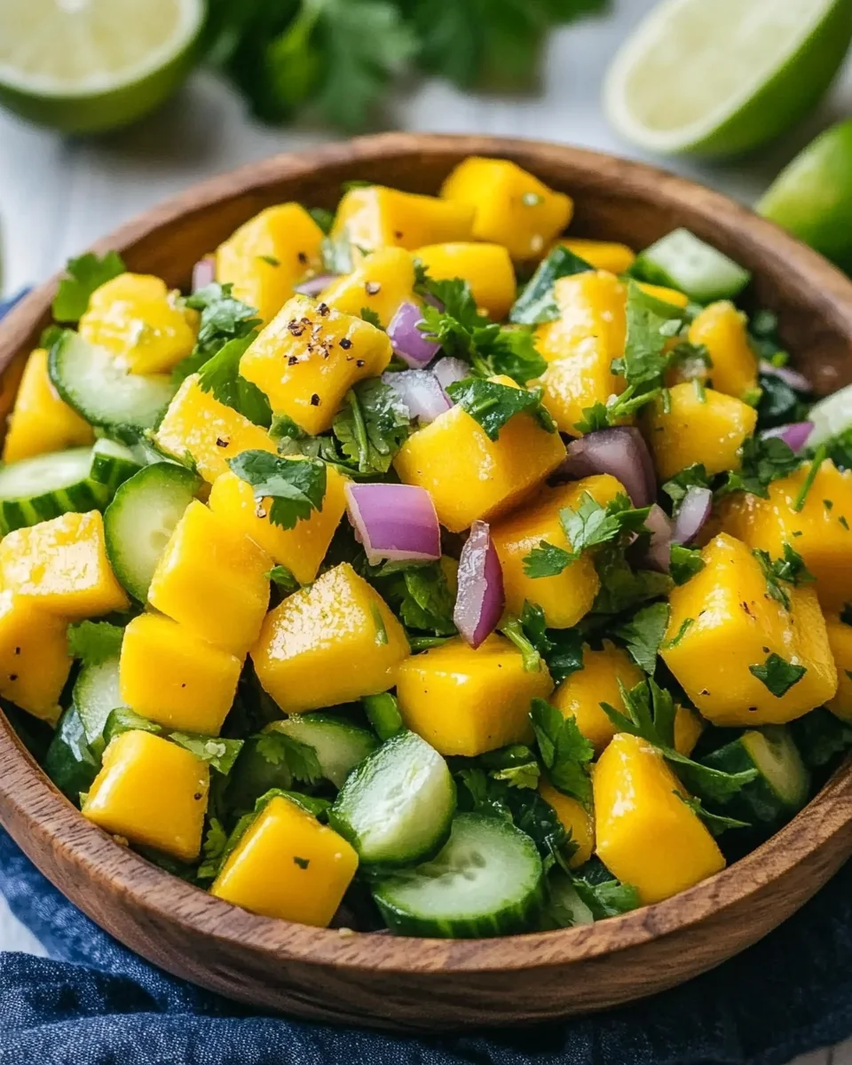 Mango-Gurken-Salat Rezept 19 Mango-Gurken-Salat