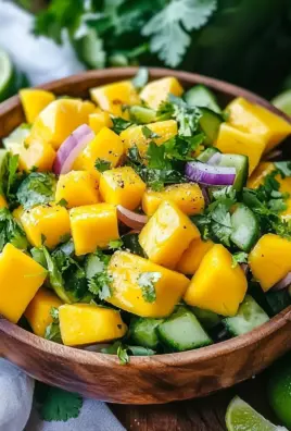 Mango-Gurken-Salat Rezept 24 Mango-Gurken-Salat Rezept