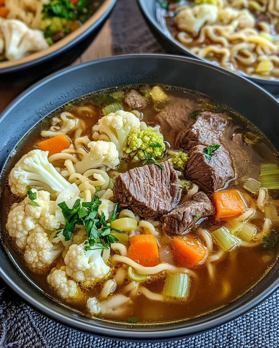 Nudelsuppe mit Rindfleisch 26 Nudelsuppe