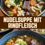 Nudelsuppe mit Rindfleisch 25 Pinterest Hidden Image