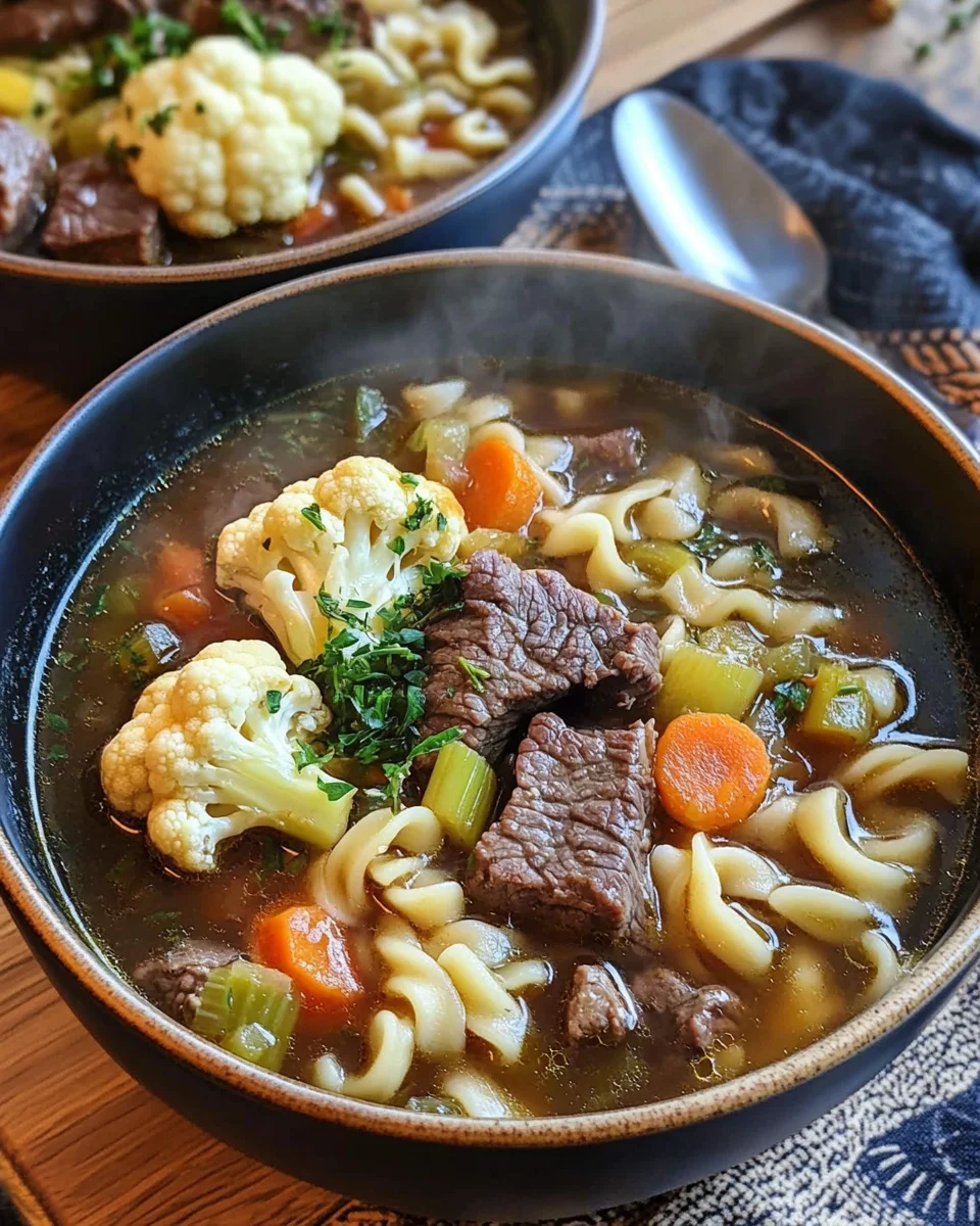 Nudelsuppe mit Rindfleisch 28 Nudelsuppe mit Rindfleisch