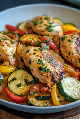 Paprika-Zucchini-Sahne-Hähnchen 23 Paprika-Zucchini-Sahne-Hähnchen