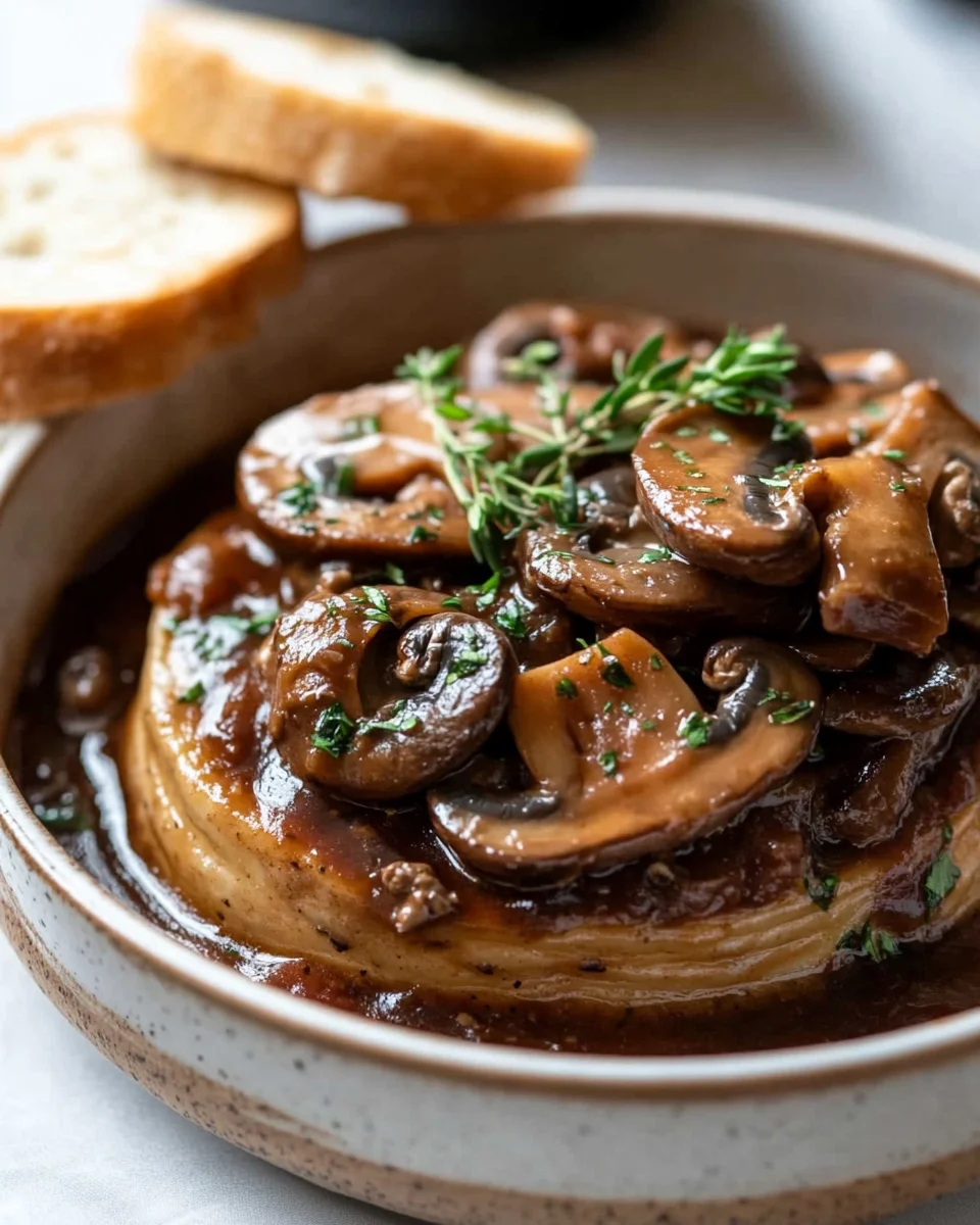 Pilzgulasch à la Bourguignonne 44 Pilzgulasch