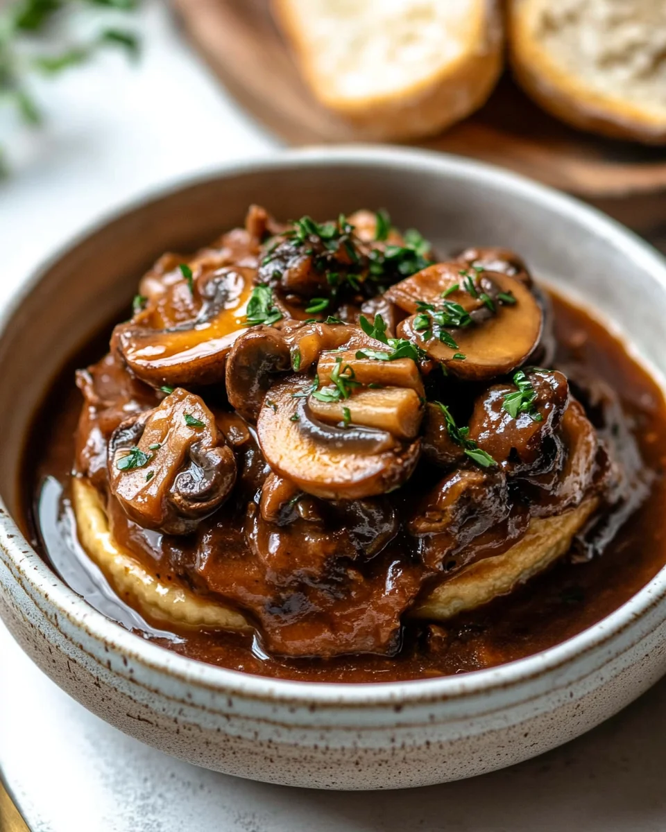 Pilzgulasch à la Bourguignonne 46 Pilzgulasch à la Bourguignonne