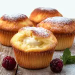 Quark Muffins Mit Vanillepudding Rezept