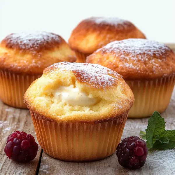 Quark Muffins Mit Vanillepudding Rezept