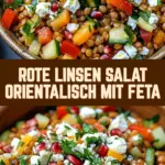 Rote Linsen Salat Orientalisch mit Feta 18 Pinterest Hidden Image