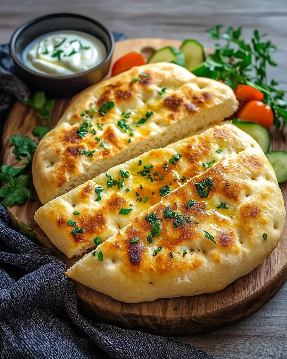 Schnelles Pfannenbrot ohne Hefe 14 Schnelles