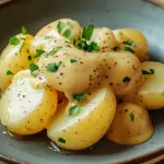 Senfsauce mit Salzkartoffeln