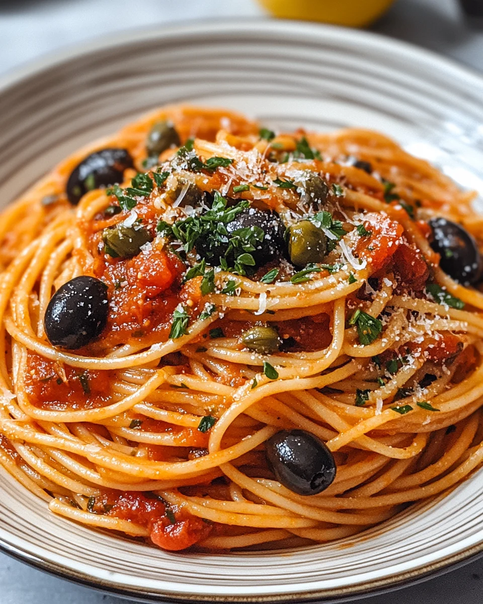Spaghetti Puttanesca 24 Spaghetti